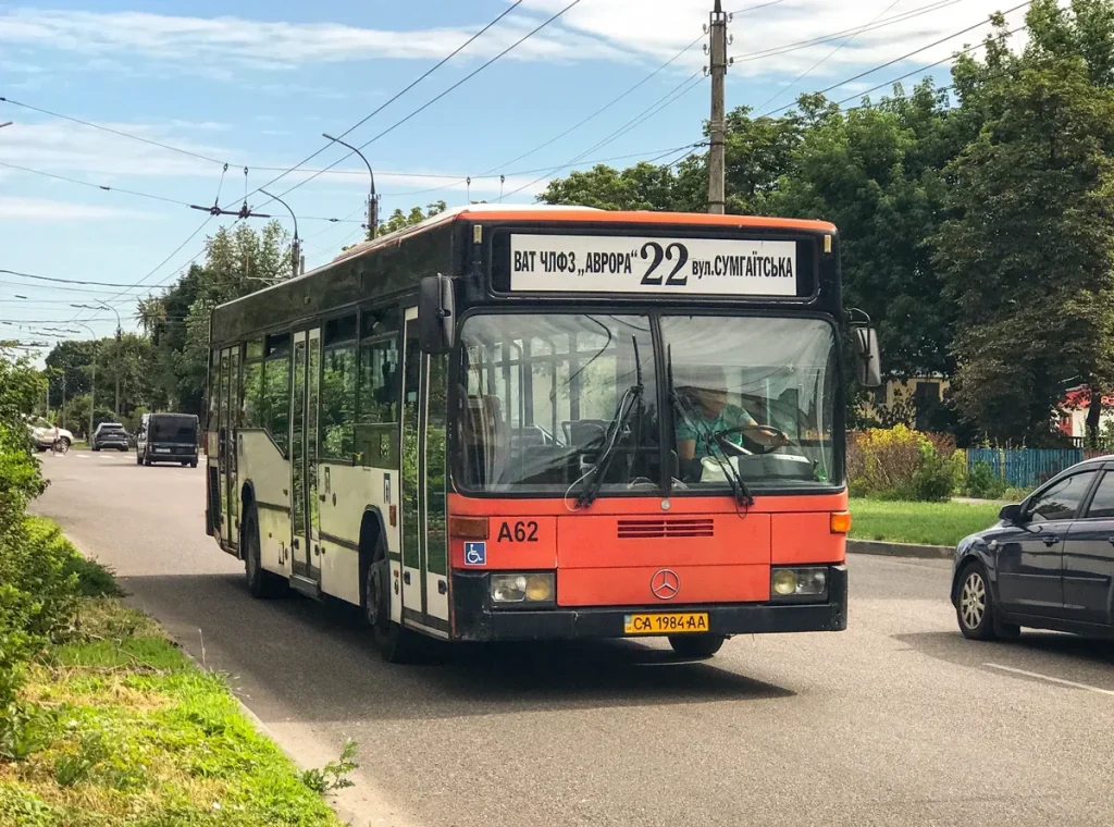 Автобус №22 у Черкасах