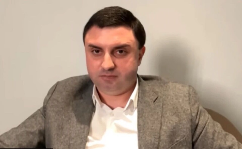 Сергій Ваганян під час інтерв’ю